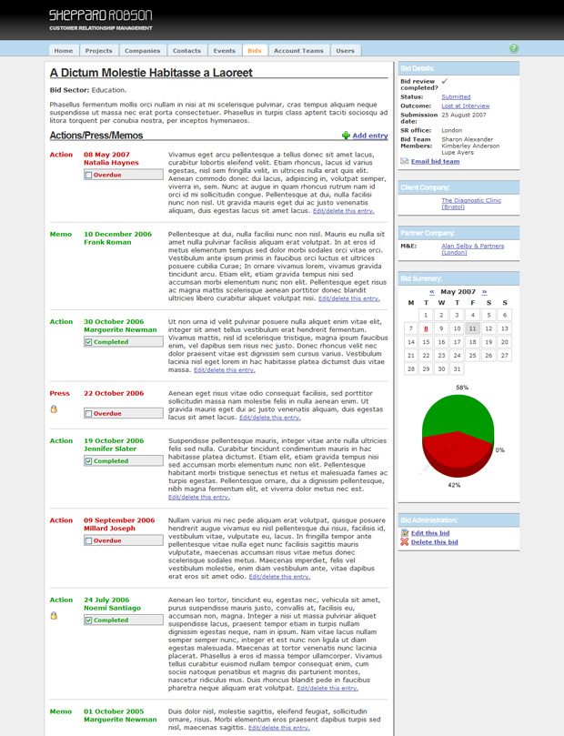 Bid management